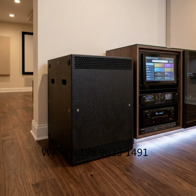 1500W Peak Active Subwoofer Wooden Enclosure DSP Bass Speaker for Stage Bar KTV Church Concert
1500W Peak Active Subwoofer Wooden Enclosure DSP Bass Speaker for Stage Bar KTV Church Concert
