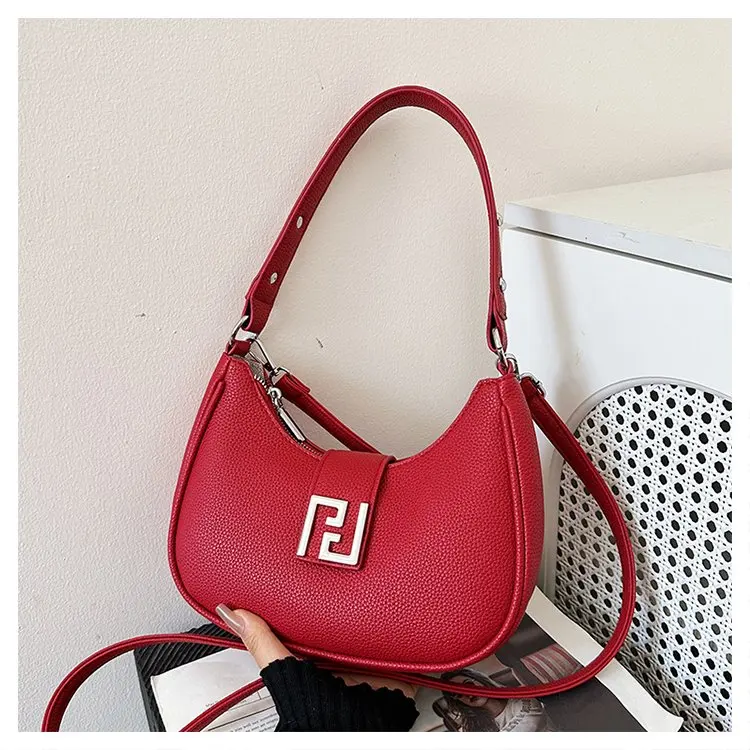 2026 Simple Retro Crescent Underarm Bag, Textured Zipper Buckle Shoulder Bag, Portable Commuter Messenger Bag for Women
2026 Simple Retro Crescent Underarm Bag, Textured Zipper Buckle Shoulder Bag, Portable Commuter Messenger Bag for Women