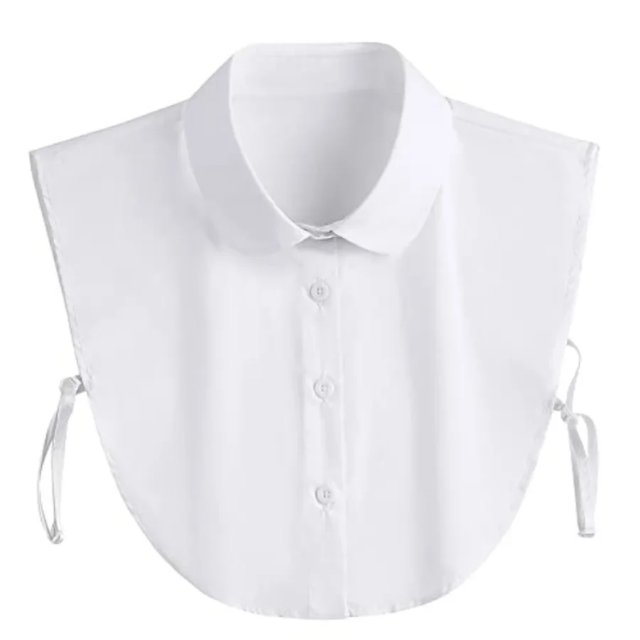 Women's Dickey Collar, Detachable Half Shirt Fake Collars for Women Teens Dresses Sweater
Women's Dickey Collar, Detachable Half Shirt Fake Collars for Women Teens Dresses Sweater