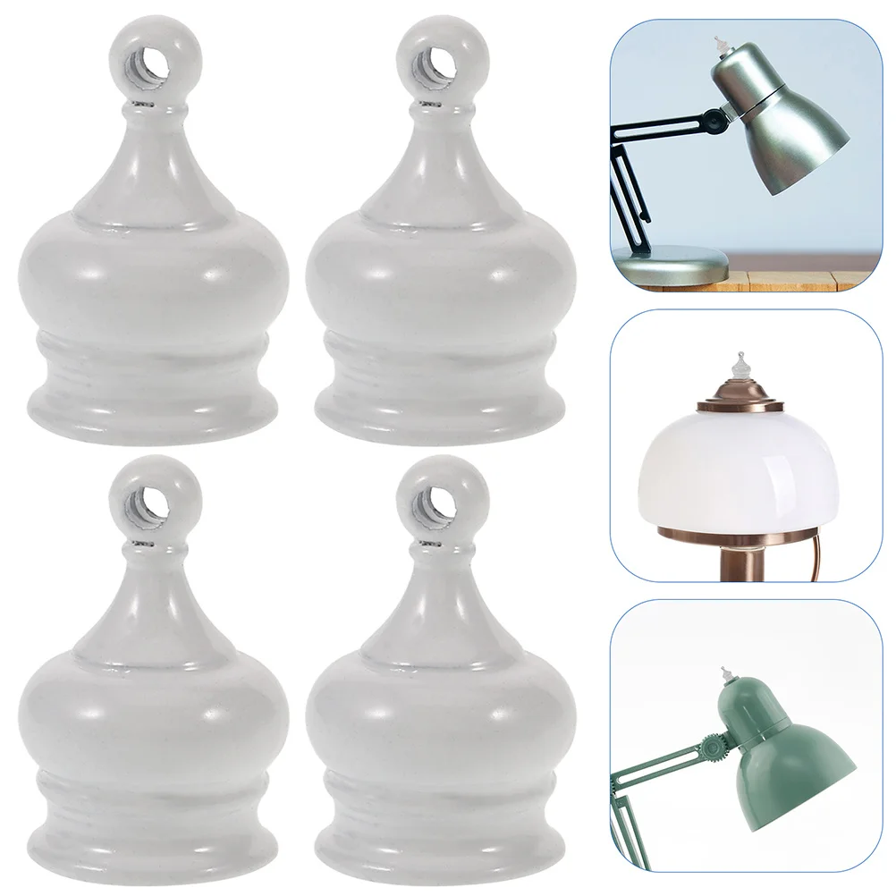 12Pcs Decorative Nut M10x1 Thread Crown Cap Knob for Lamp Shades Ceiling Chandelier Floor Table Lamps White Lighting Accessories
12Pcs Decorative Nut M10x1 Thread Crown Cap Knob for Lamp Shades Ceiling Chandelier Floor Table Lamps White Lighting Accessories
