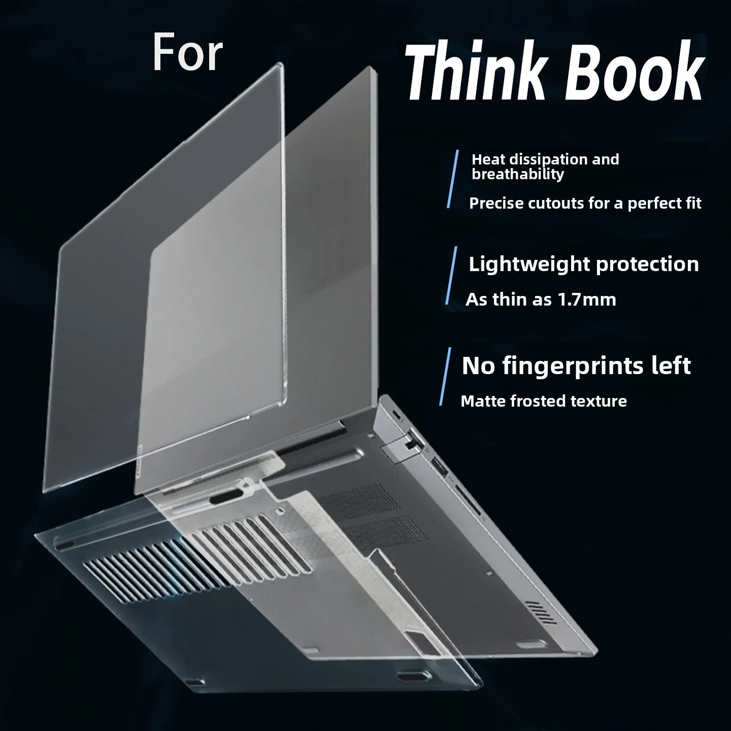 Suitable for 2025 ThinkBook 14 G9/G8/G7 laptop protective cover, computer case skin, shockproof protective cover
Suitable for 2025 ThinkBook 14 G9/G8/G7 laptop protective cover, computer case skin, shockproof protective cover