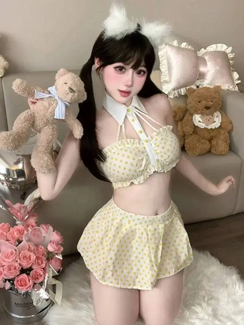 Sexy Campus Private Bare Back College Style Sexy Pure Desire Two Piece Skirt Set Pink Sweet Skirts Set 2025 New Fashion Top 0TXC
Sexy Campus Private Bare Back College Style Sexy Pure Desire Two Piece Skirt Set Pink Sweet Skirts Set 2025 New Fashion Top 0TXC