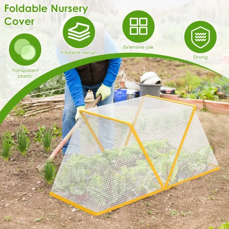 2026 Latest Models Greenhouse Cover Foldable Garden Vegetable Flower Insect-Proof Bird Portable Winter Warm Anti-uv Windproof
2026 Latest Models Greenhouse Cover Foldable Garden Vegetable Flower Insect-Proof Bird Portable Winter Warm Anti-uv Windproof