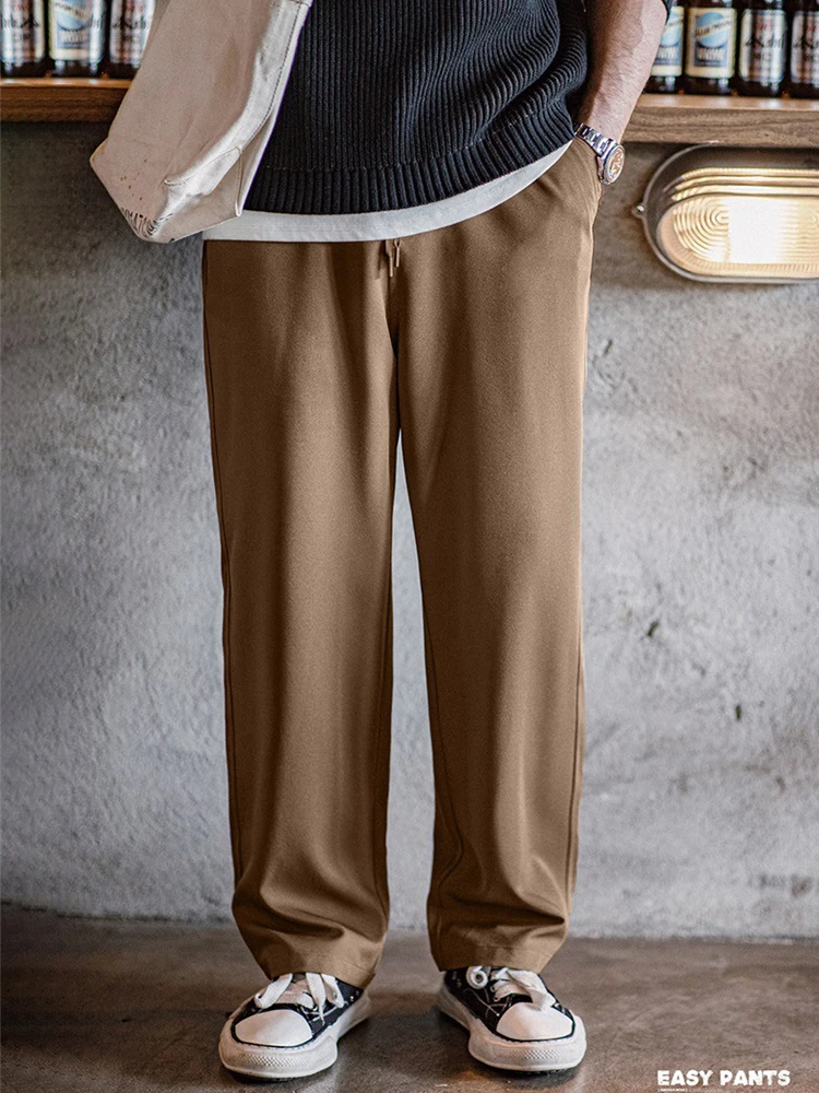 Maden American Sle Casual Pants Men's Loose Straight Leg Anti-Wrinkle No-Iron Autumn Leisure Trousers Youth Daily Wear
Maden American Sle Casual Pants Men's Loose Straight Leg Anti-Wrinkle No-Iron Autumn Leisure Trousers Youth Daily Wear