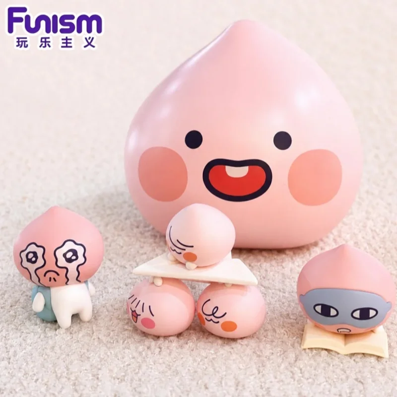 Funism Peachfiv Blind Box Cute Peach Mini Figurine Desktop Ornament Car Decoration Funny Surprise Gift For Home Decor Toy Gift
Funism Peachfiv Blind Box Cute Peach Mini Figurine Desktop Ornament Car Decoration Funny Surprise Gift For Home Decor Toy Gift