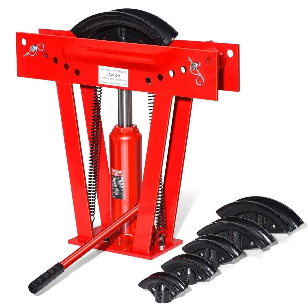 Manual 12 Ton Hydraulic Pipe Bending Tool with 6 Dies for Precise Metal Bending and Shaping
Manual 12 Ton Hydraulic Pipe Bending Tool with 6 Dies for Precise Metal Bending and Shaping