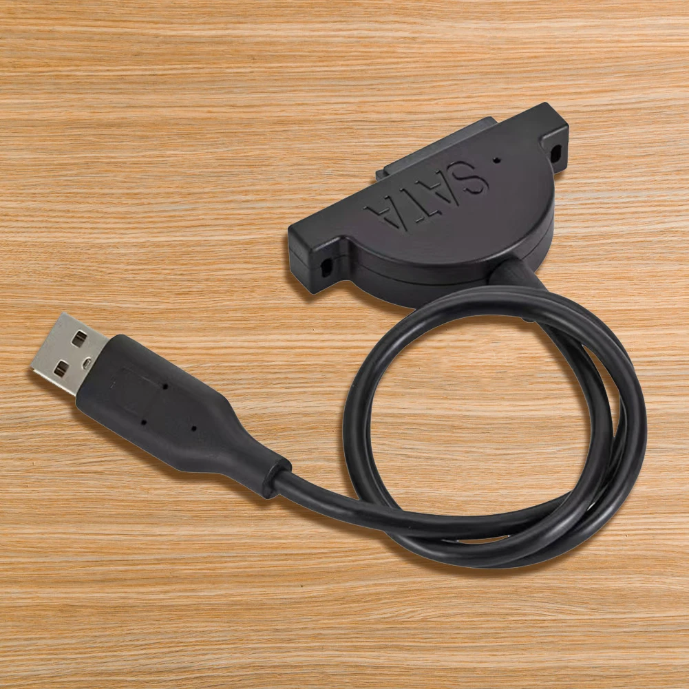 USB 2.0 SATA Cable 480Mbps CD/DVD-ROM Drive Cable Adapter Converter Cable for 9.5mm/12.7mm SATA Laptop Optical Driver
USB 2.0 SATA Cable 480Mbps CD/DVD-ROM Drive Cable Adapter Converter Cable for 9.5mm/12.7mm SATA Laptop Optical Driver