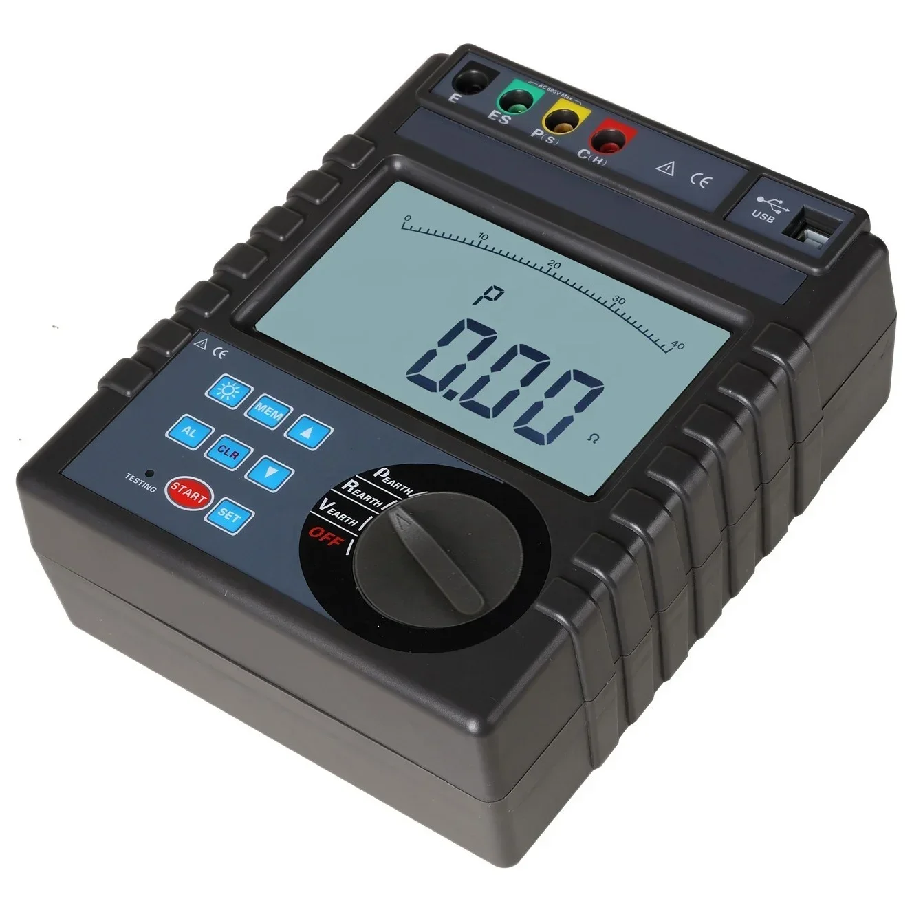 Wrindu RD3021E Earth Resistance Soil Resistivity Tester high frequency earth resistence meter factory outlet
Wrindu RD3021E Earth Resistance Soil Resistivity Tester high frequency earth resistence meter factory outlet