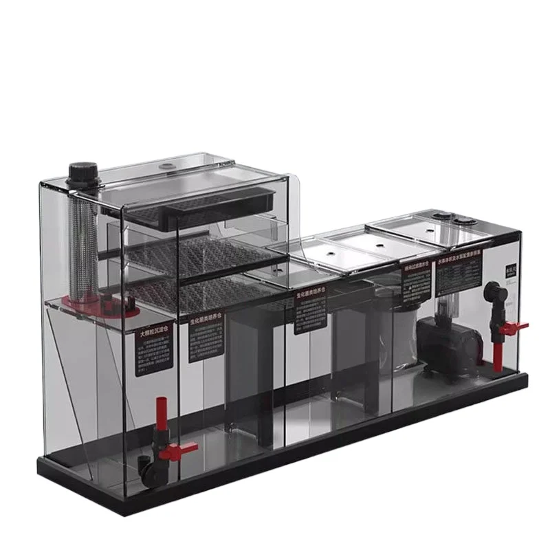 Fish tank filter tank filter box dry and wet separation siphon filter tank
Fish tank filter tank filter box dry and wet separation siphon filter tank