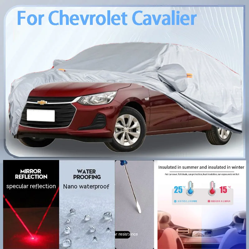 For Chevrolet Cavalier Full Car cover with UV protection and Winter Insulation roles,Rainproof,Snowproof Ati-frost properties.
For Chevrolet Cavalier Full Car cover with UV protection and Winter Insulation roles,Rainproof,Snowproof Ati-frost properties.