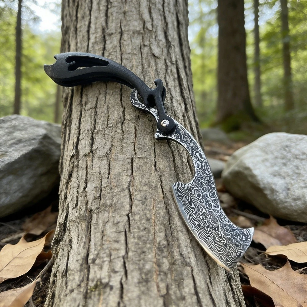 Compact Lightweight Runic Razor Utility Pocket Folding Knives EDC Outdoor Camping Fishing Hunting Equipment Damascus Steel Blade
Compact Lightweight Runic Razor Utility Pocket Folding Knives EDC Outdoor Camping Fishing Hunting Equipment Damascus Steel Blade