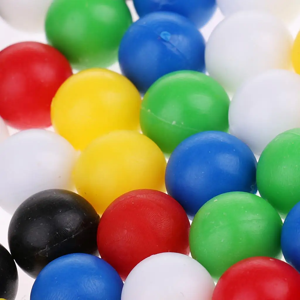 60 Piece Plastic Ball Pack Colorful Game Accessory for Connecting Four Board Game Family Activity
60 Piece Plastic Ball Pack Colorful Game Accessory for Connecting Four Board Game Family Activity