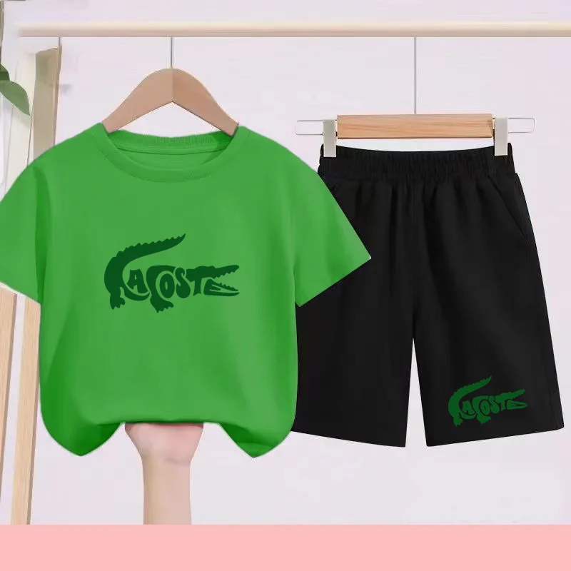 Children's Sportswear Sets,casual T-shirt+shorts Sets,men's and Women's ThinT-shirt Sets,T-shirt Sets for Children Aged 3 to 13
Children's Sportswear Sets,casual T-shirt+shorts Sets,men's and Women's ThinT-shirt Sets,T-shirt Sets for Children Aged 3 to 13