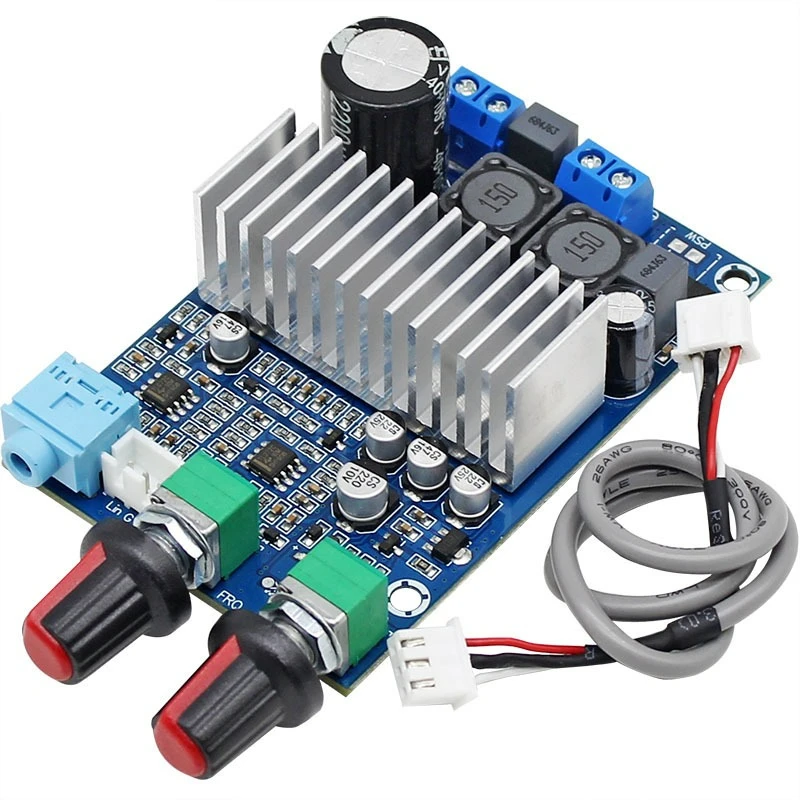 SOTAMIA TPA3116 Digital Power Amplifier Board Subwoofer Mono 100W Pre-audio Speaker Amplifier DC Single Power Supply 12-24V
SOTAMIA TPA3116 Digital Power Amplifier Board Subwoofer Mono 100W Pre-audio Speaker Amplifier DC Single Power Supply 12-24V