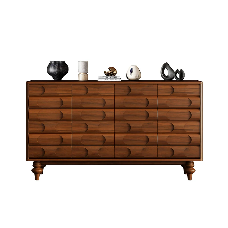 Retro entrance partition dining side living room decorative side storage cabinet
Retro entrance partition dining side living room decorative side storage cabinet
