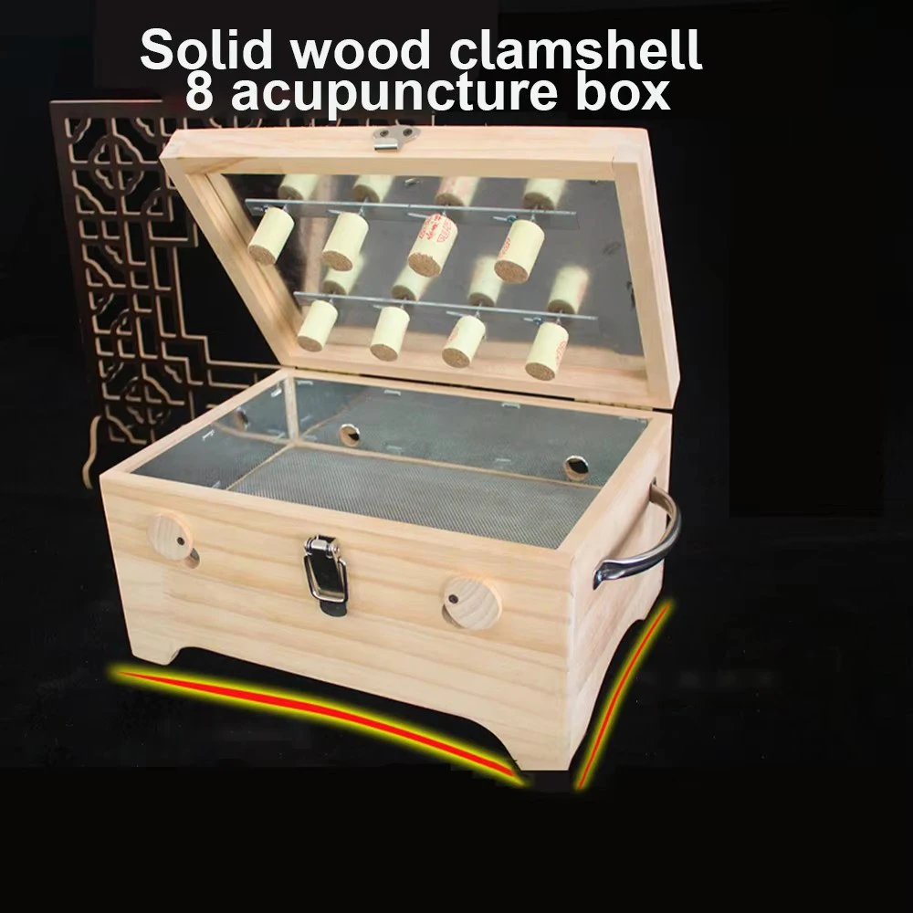 Solid wood clamshell type Moxa Burner Box Acupuncture Relaxation Medicine Therapy for Acupuncture Points Moxibustion massage
Solid wood clamshell type Moxa Burner Box Acupuncture Relaxation Medicine Therapy for Acupuncture Points Moxibustion massage