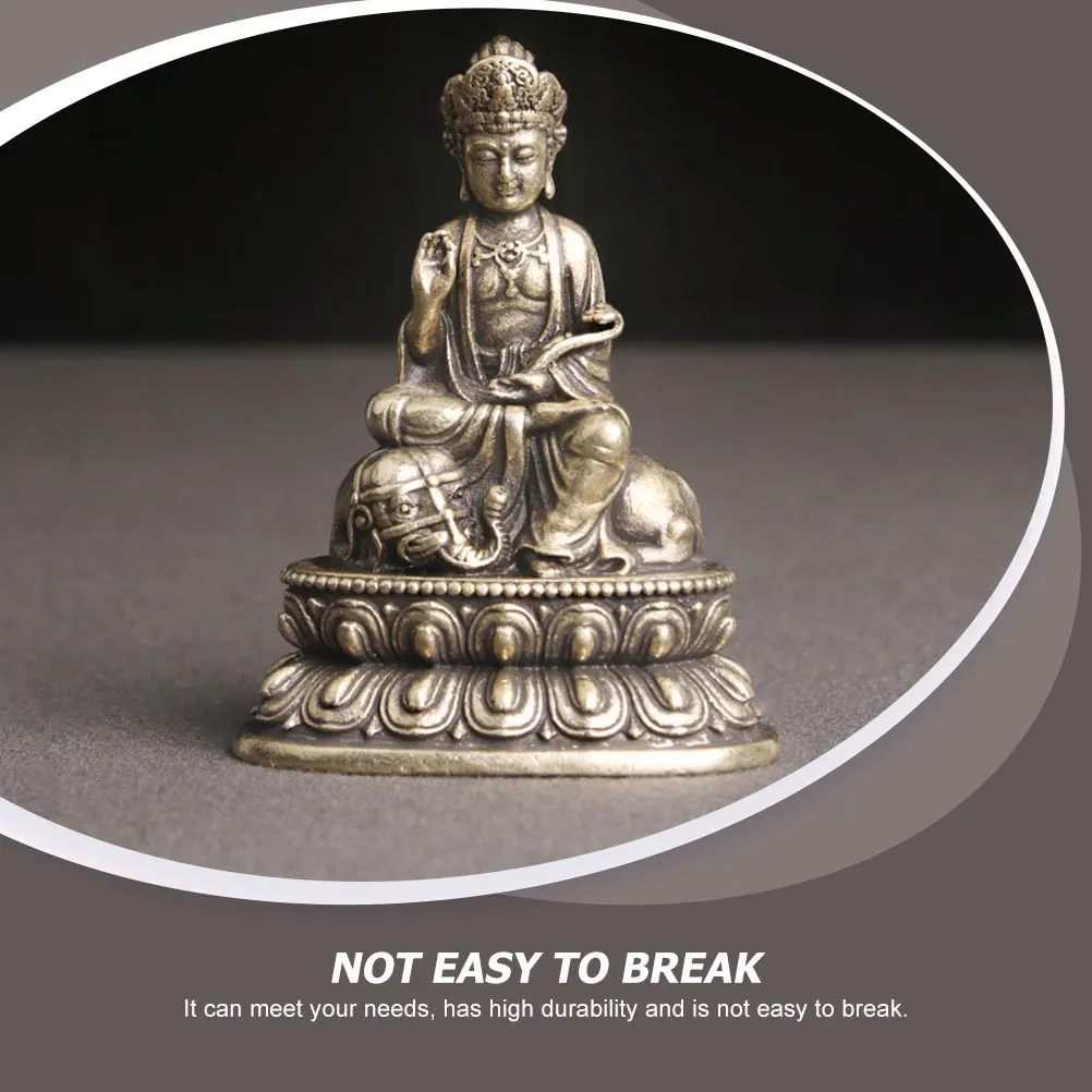 Brass Bodhisattva Adornment Vintage Buddha Statue Home Decor Desktop Office Decoration for Table Shelf Window Sill Cabinet
Brass Bodhisattva Adornment Vintage Buddha Statue Home Decor Desktop Office Decoration for Table Shelf Window Sill Cabinet