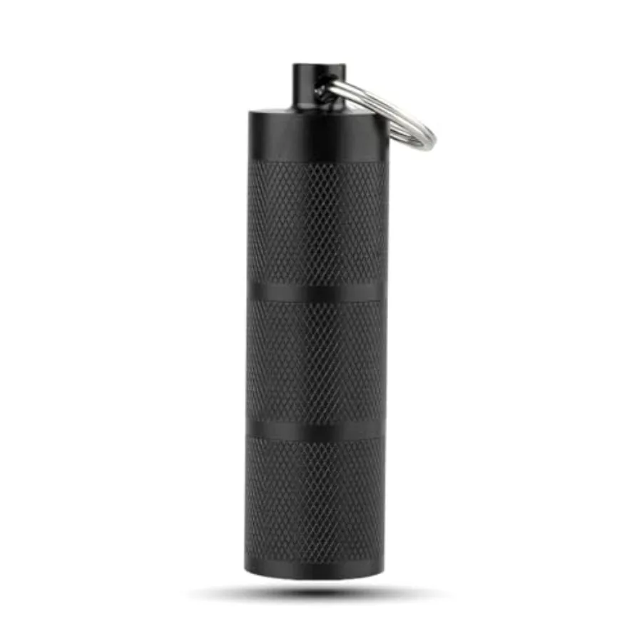 Waterproof Keychain Pill Holder - Compact, Portable, and Secure Pill Box with 3 Compartments - Pocket-Sized Pill Case and Conta
Waterproof Keychain Pill Holder - Compact, Portable, and Secure Pill Box with 3 Compartments - Pocket-Sized Pill Case and Conta