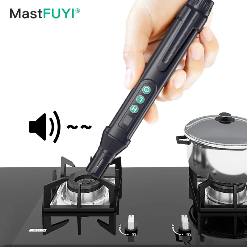 MASTFUYI Combustible Gas Detector Natural Gas Detector Portable Gas Detector with Audible and Visual Alarm Detection Pen
MASTFUYI Combustible Gas Detector Natural Gas Detector Portable Gas Detector with Audible and Visual Alarm Detection Pen