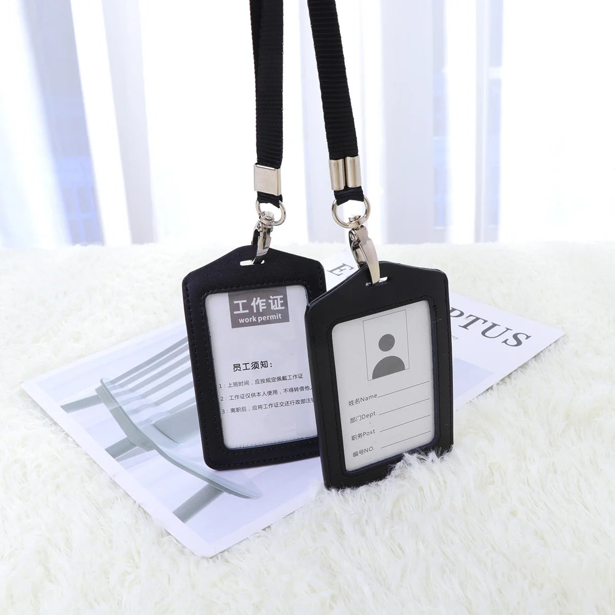 2Pcs Card Holder Waterproof Id Badge Holder for Travel Office School Use Multi-Functional Portable Lanyard
2Pcs Card Holder Waterproof Id Badge Holder for Travel Office School Use Multi-Functional Portable Lanyard