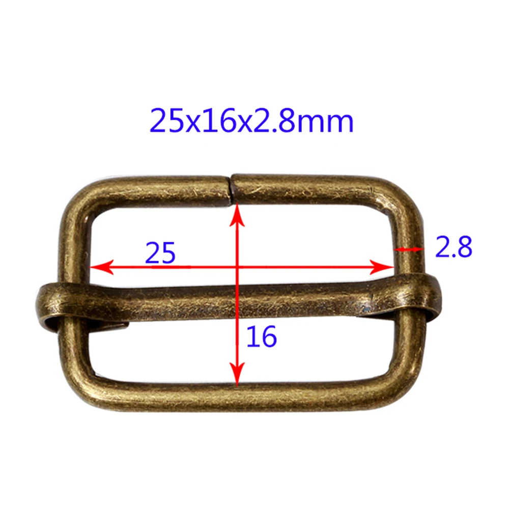 100PCS Slide Belt Connection Roller Buckles Bag Strap Adjustable Metal Pin Buckles for Backpack Suitcase Clothes(Bronze)
100PCS Slide Belt Connection Roller Buckles Bag Strap Adjustable Metal Pin Buckles for Backpack Suitcase Clothes(Bronze)