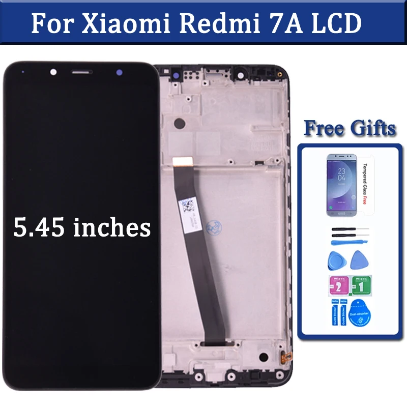ЖК-дисплей для Xiaomi Redmi 7A с сенсорным экраном и дигитайзером в сборе, замена экрана для Redmi 7A, Ремонт дисплея
ЖК-дисплей для Xiaomi Redmi 7A с сенсорным экраном и дигитайзером в сборе, замена экрана для Redmi 7A, Ремонт дисплея