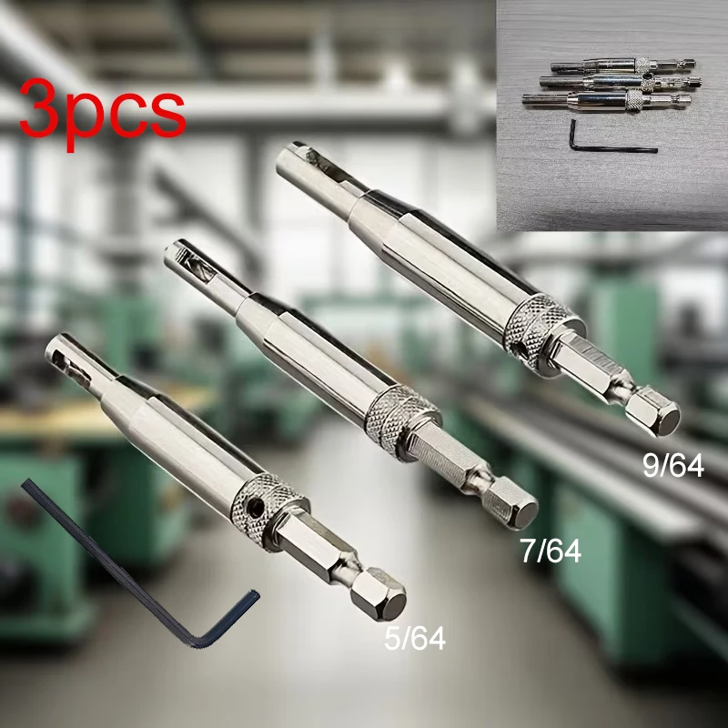 3pcs articulated drilling machine for door and window hinge blades, high-speed steel hexagonal handle hinge drill bit
3pcs articulated drilling machine for door and window hinge blades, high-speed steel hexagonal handle hinge drill bit