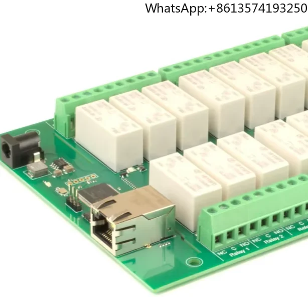 ETH1620 - 20 X 16A Ethernet Relay Module Development Board
ETH1620 - 20 X 16A Ethernet Relay Module Development Board
