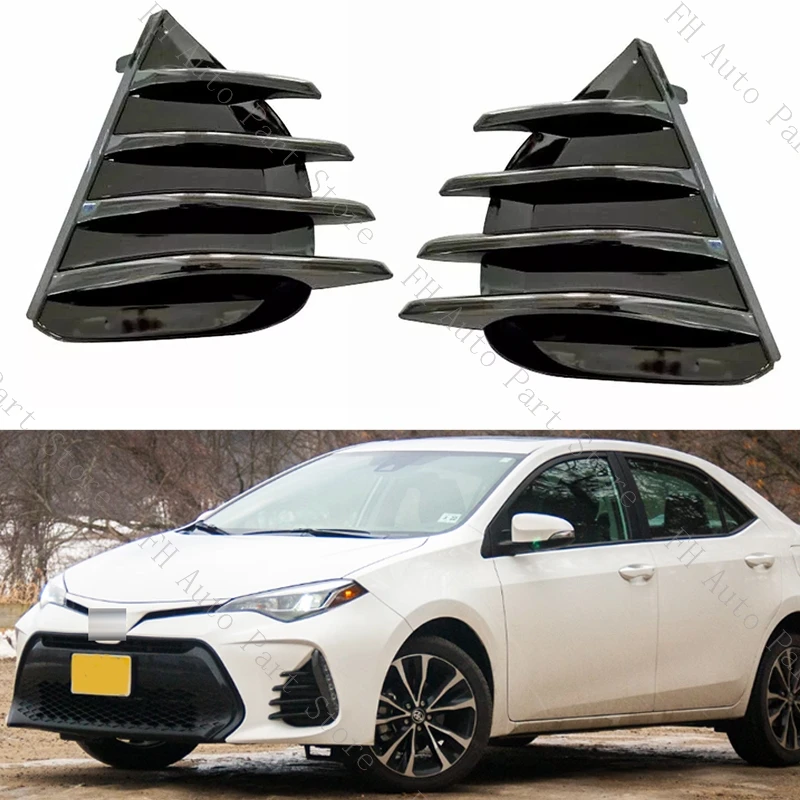 For Toyota Corolla SE XSE 2017 2018 2019 Front Bumper Fog Lamp Light Trim Grille Cover Frame Lid Bezel Hood
For Toyota Corolla SE XSE 2017 2018 2019 Front Bumper Fog Lamp Light Trim Grille Cover Frame Lid Bezel Hood