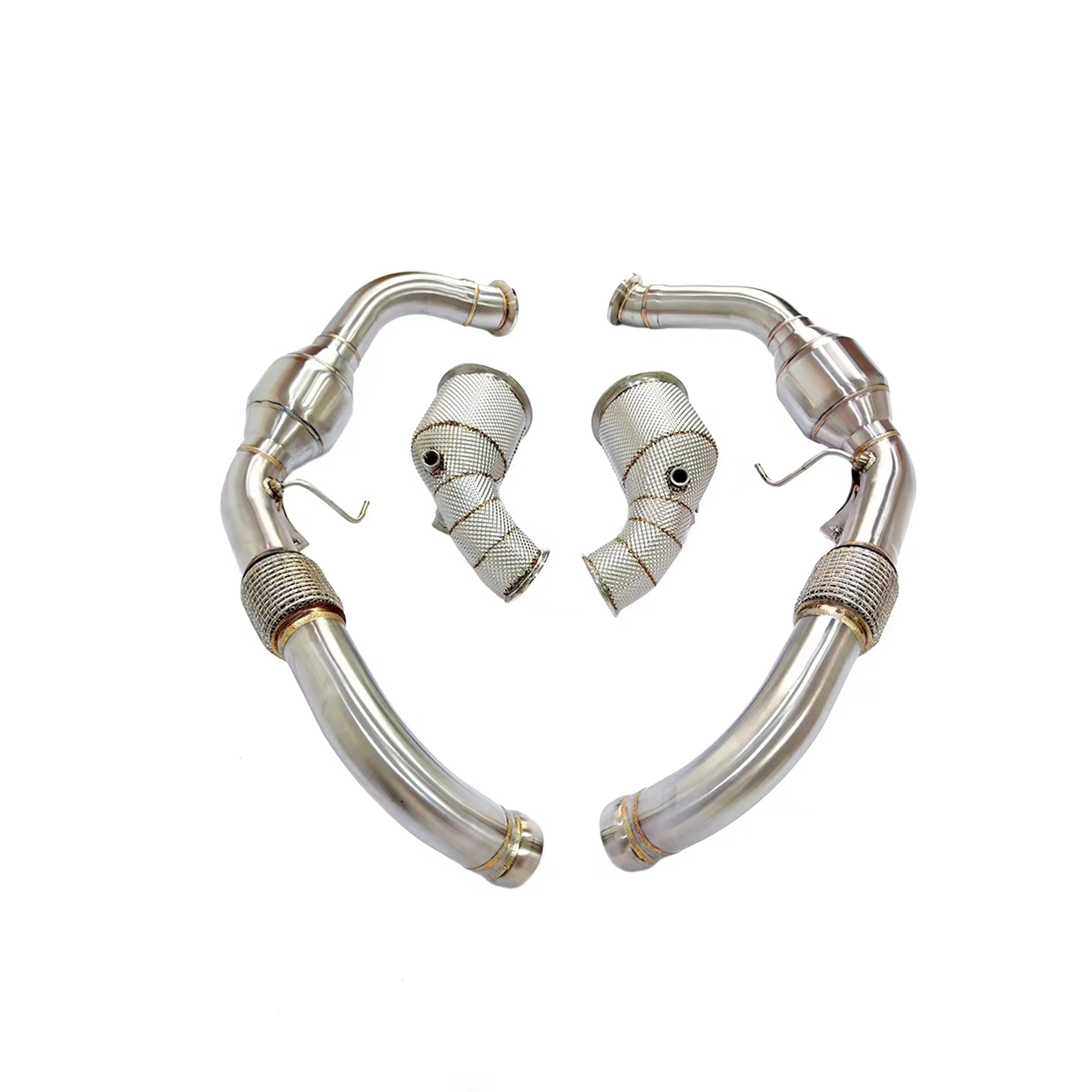 Factory Price CSZ No Check Engine Light Front Pipe Catted Downpipe For Porsche Panamera 971 2.9TT 2019-2024 Downpipe Front Pipe
Factory Price CSZ No Check Engine Light Front Pipe Catted Downpipe For Porsche Panamera 971 2.9TT 2019-2024 Downpipe Front Pipe