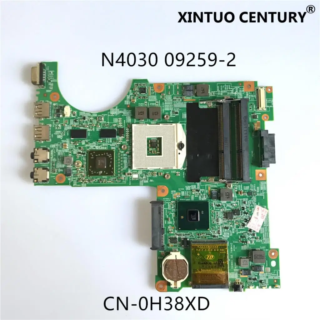 CN-0H38XD 0H38XD H38XD For Dell Inspiron N4030 motherboard 09259-2 With HD5430M 512M DDR3 HM57 100% tested working
CN-0H38XD 0H38XD H38XD For Dell Inspiron N4030 motherboard 09259-2 With HD5430M 512M DDR3 HM57 100% tested working