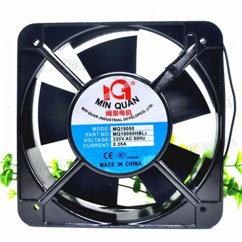 Y 1 шт. новый для MIN QUAN MQ15050HBL2 AC220V 0,25A 15 см 2 провода вентилятор охлаждения # QW.
Y 1 шт. новый для MIN QUAN MQ15050HBL2 AC220V 0,25A 15 см 2 провода вентилятор охлаждения # QW.
