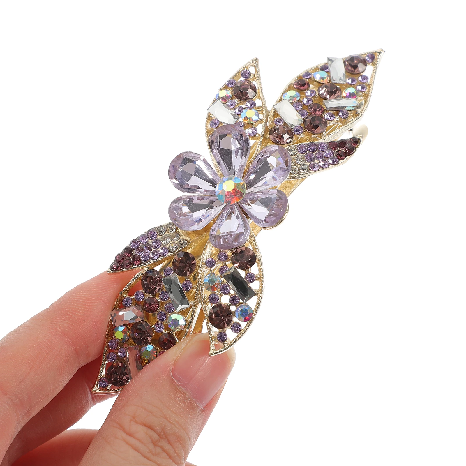 Rhinestone Hair Clips Clamp Barrettes Women Accessories Thick Hair Bun Holder Stylish Decorative Hairpins
Rhinestone Hair Clips Clamp Barrettes Women Accessories Thick Hair Bun Holder Stylish Decorative Hairpins