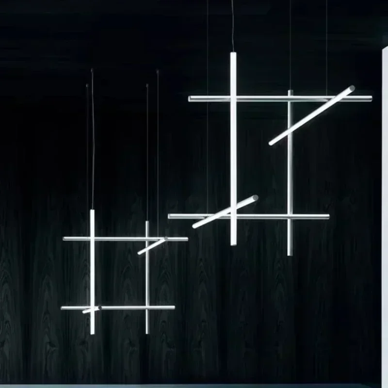 Nordic Designer Modern Salon Chandeliers Home Decoration Black Gold Simple Lines Led Lamp Villa Stair Case Dining Pendant Light
Nordic Designer Modern Salon Chandeliers Home Decoration Black Gold Simple Lines Led Lamp Villa Stair Case Dining Pendant Light