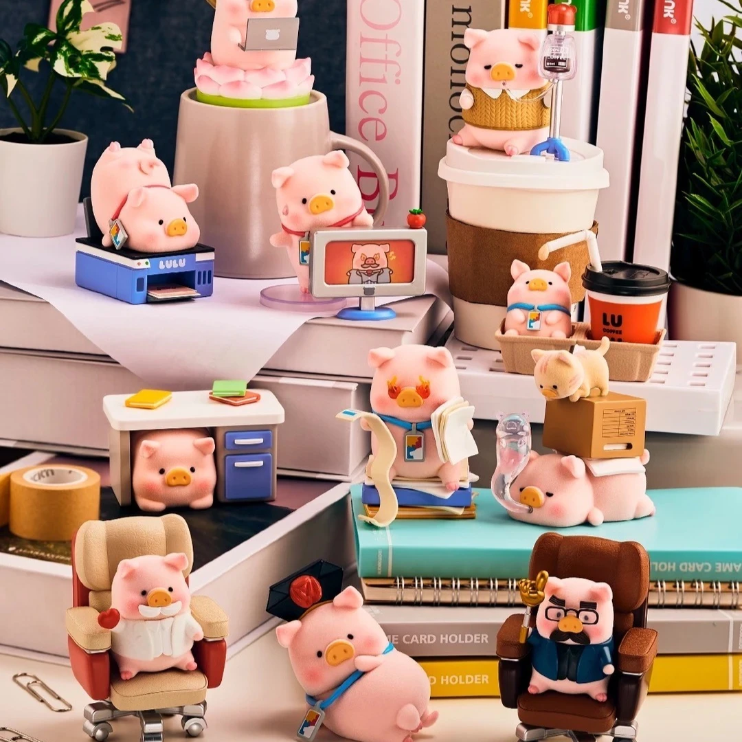 LuLu The Piggy Office Series Blind Box Cute LuLu Anime Doll Mystery Box Collectible Model Toys Desktop Ornament Surprise Bag
LuLu The Piggy Office Series Blind Box Cute LuLu Anime Doll Mystery Box Collectible Model Toys Desktop Ornament Surprise Bag