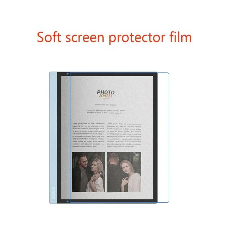 Soft PET Matte anti glare/Clear Screen Protector Protective Guard Film For BOOX Tab10C tab 10C pro 10.3inch, 3PCS
Soft PET Matte anti glare/Clear Screen Protector Protective Guard Film For BOOX Tab10C tab 10C pro 10.3inch, 3PCS