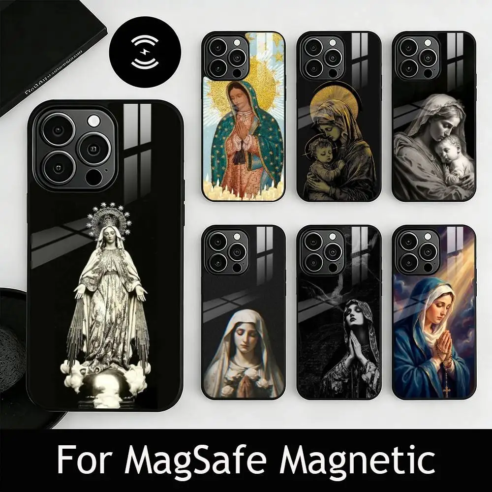 V-Virgin Mary Celestial Grace Phone Case For iPhone17,16,15,14,13,12,11 Plus,Pro Magnetic For Magsafe Wireless Charging
V-Virgin Mary Celestial Grace Phone Case For iPhone17,16,15,14,13,12,11 Plus,Pro Magnetic For Magsafe Wireless Charging