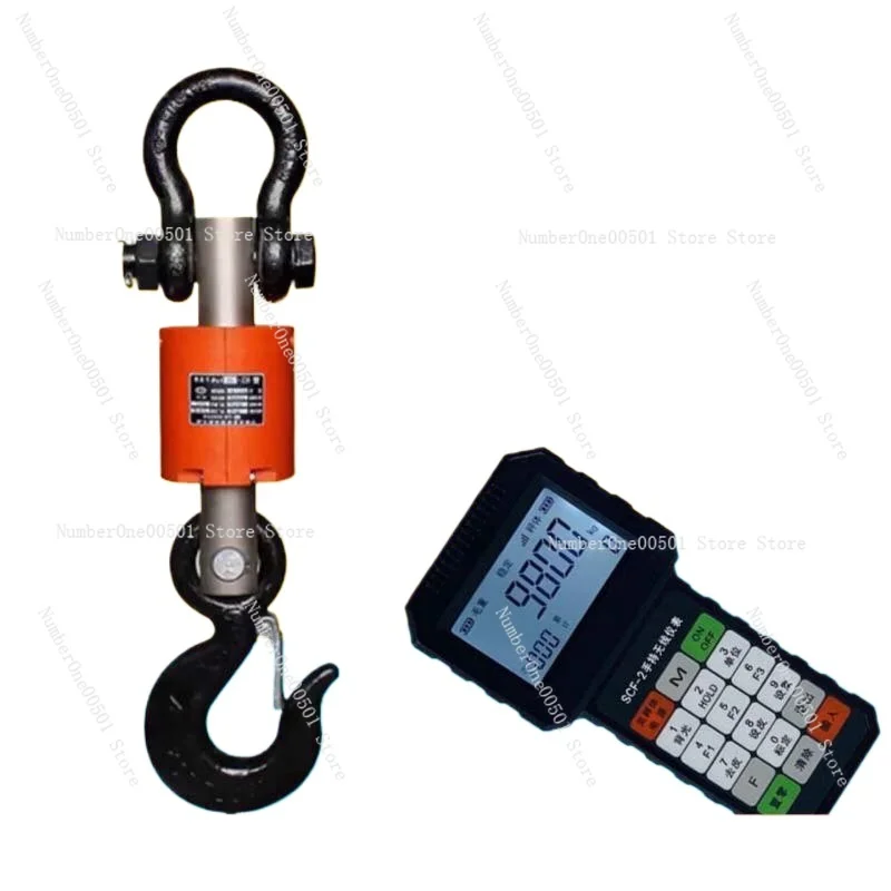 3T Wireless Digital Crane Scale Portable Hook Hanging Scale with Remote Display for Heavy Duty Weighing
3T Wireless Digital Crane Scale Portable Hook Hanging Scale with Remote Display for Heavy Duty Weighing