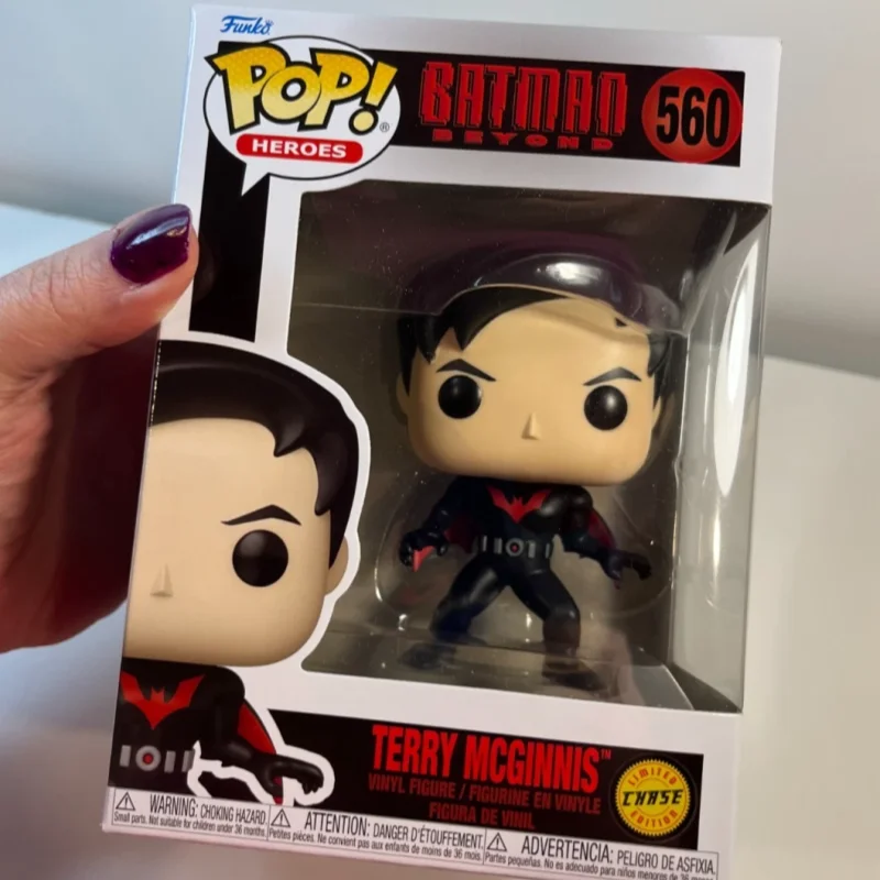 Official Genuine Funko Pop! Batman Terry McGinnis(Chase) #560 Action Figure Vinyl Figures Doll Collect Limited Edition Toys Gift
Official Genuine Funko Pop! Batman Terry McGinnis(Chase) #560 Action Figure Vinyl Figures Doll Collect Limited Edition Toys Gift