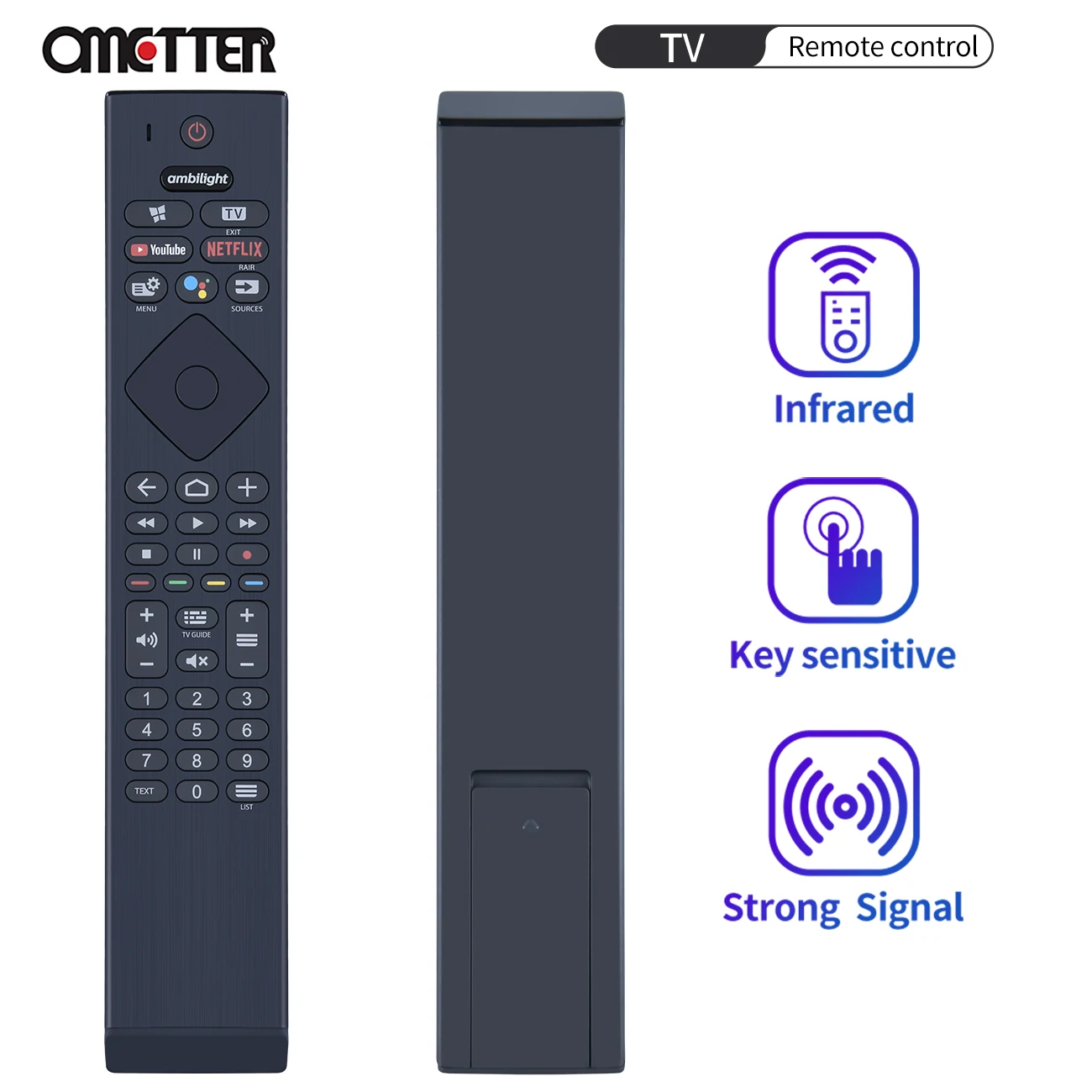 Оригинальный пульт дистанционного управления 398GM10BEPHN0027HT для PHILIPS SMART LCD LED TV 50PUS8505/60, 58PUS8505/60, 65PUS8505/60
Оригинальный пульт дистанционного управления 398GM10BEPHN0027HT для PHILIPS SMART LCD LED TV 50PUS8505/60, 58PUS8505/60, 65PUS8505/60