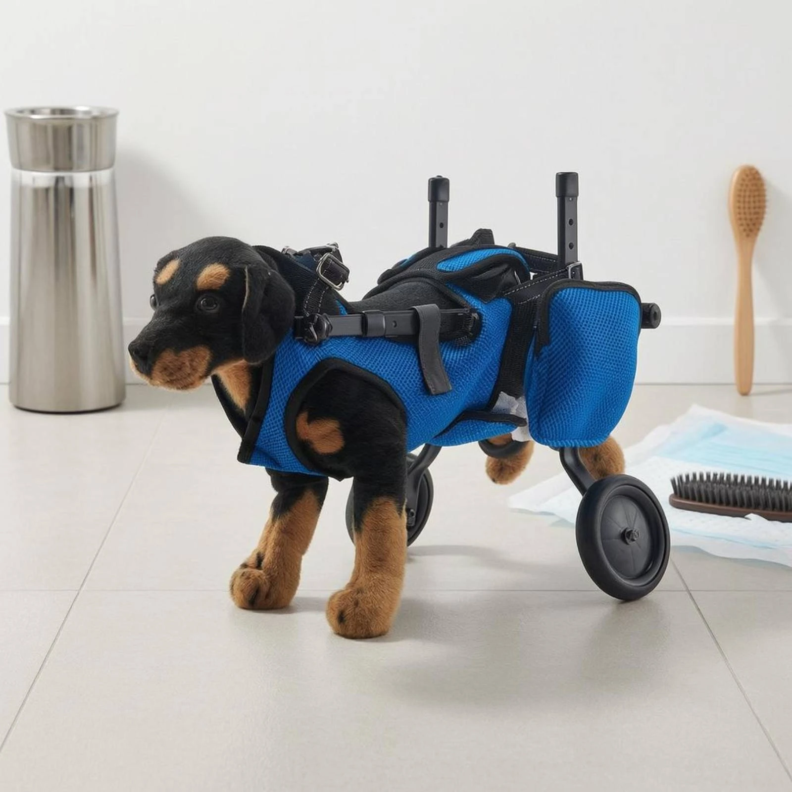 Rear Leg Dog Wheelchair Padded Cushion Adjustable Pet Wheelchair Hind Leg Support Cart
Rear Leg Dog Wheelchair Padded Cushion Adjustable Pet Wheelchair Hind Leg Support Cart
