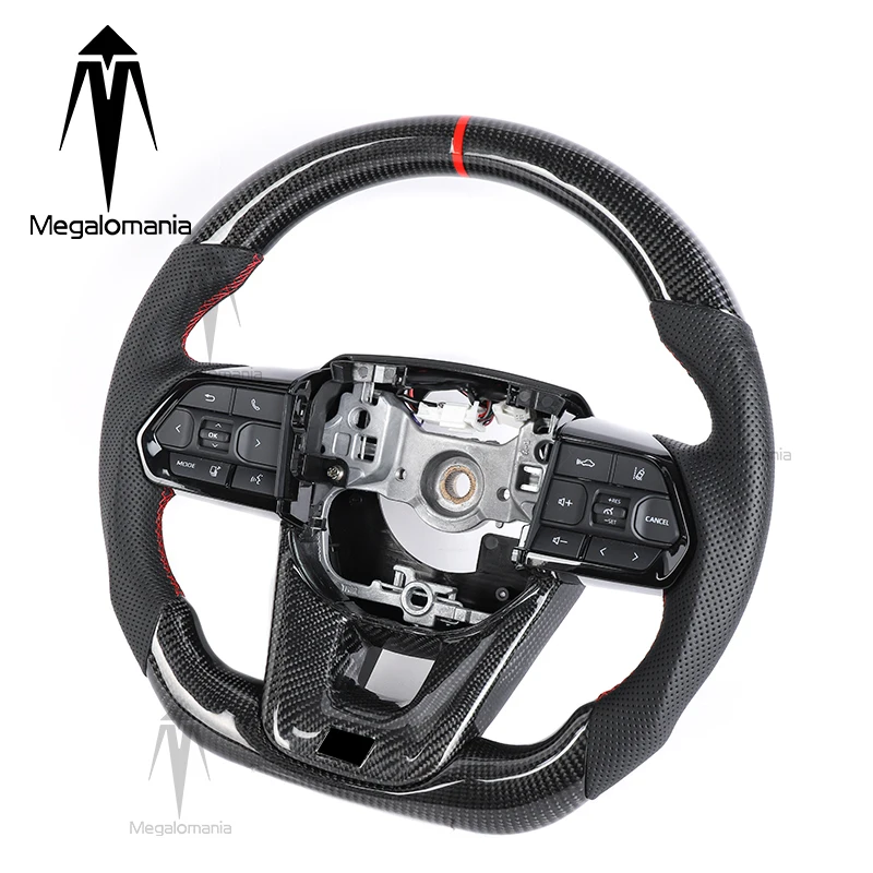 Real Carbon Steering Wheel Fit For Toyota Land Cruise Toyota Prado LC300 LC200 GR Complete Steering Wheel
Real Carbon Steering Wheel Fit For Toyota Land Cruise Toyota Prado LC300 LC200 GR Complete Steering Wheel