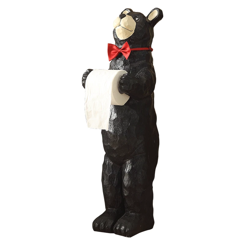 Paper towel holder, creative animal pumping paper towel decorative storage, non-perforated rolling
Paper towel holder, creative animal pumping paper towel decorative storage, non-perforated rolling