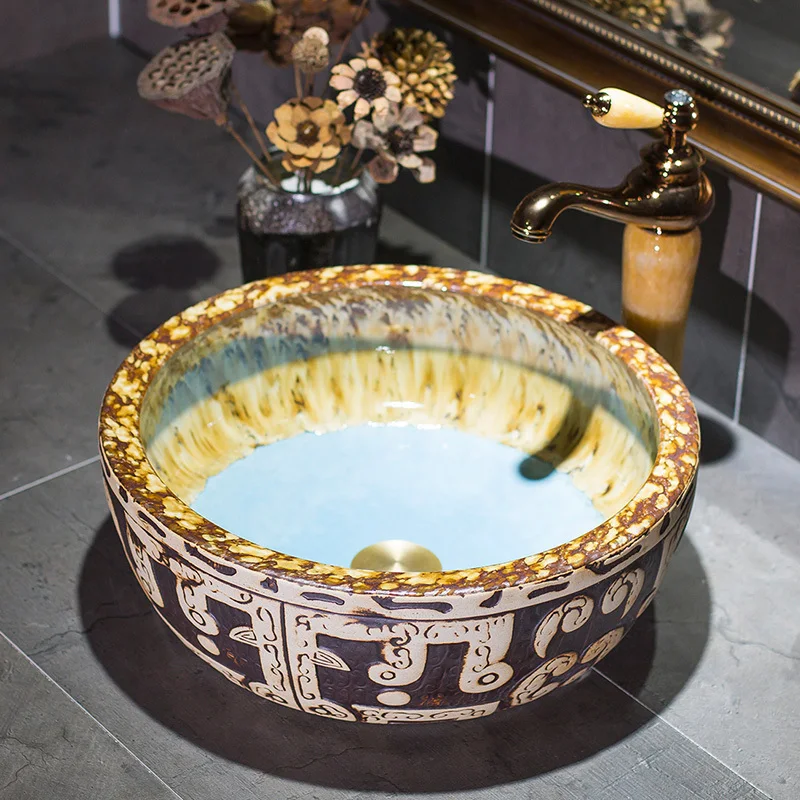 New design oval shape Jingdezhen ceramic sink wash basin Ceramic Counter Top Wash Basin Bathroom Sinks in sink
New design oval shape Jingdezhen ceramic sink wash basin Ceramic Counter Top Wash Basin Bathroom Sinks in sink