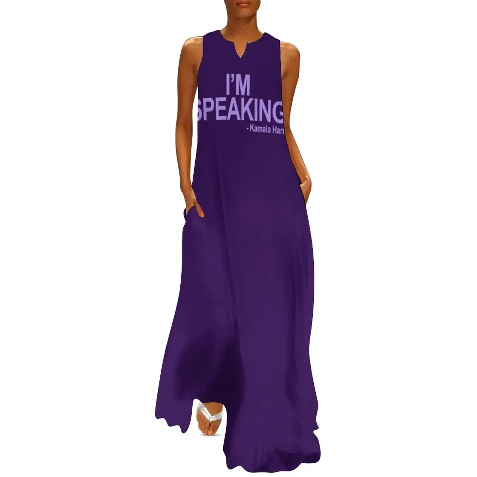 Kamala Harris - I'm Speaking (lavender text) Long Dress Clothing Clothing female dress for women 2025 Dress
Kamala Harris - I'm Speaking (lavender text) Long Dress Clothing Clothing female dress for women 2025 Dress