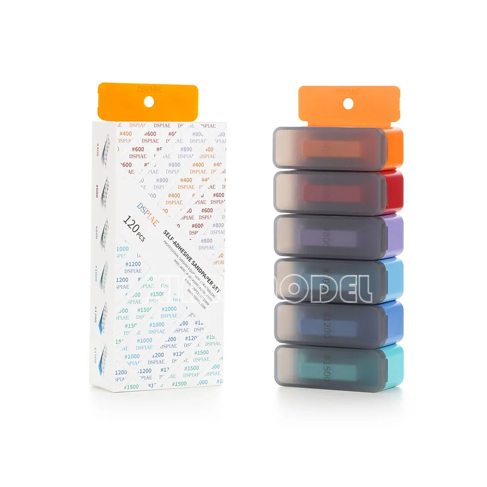 DSPIAE XSP-S01 frosted sponge set, sanded sandpaper, suitable ,for military model making tools
DSPIAE XSP-S01 frosted sponge set, sanded sandpaper, suitable ,for military model making tools