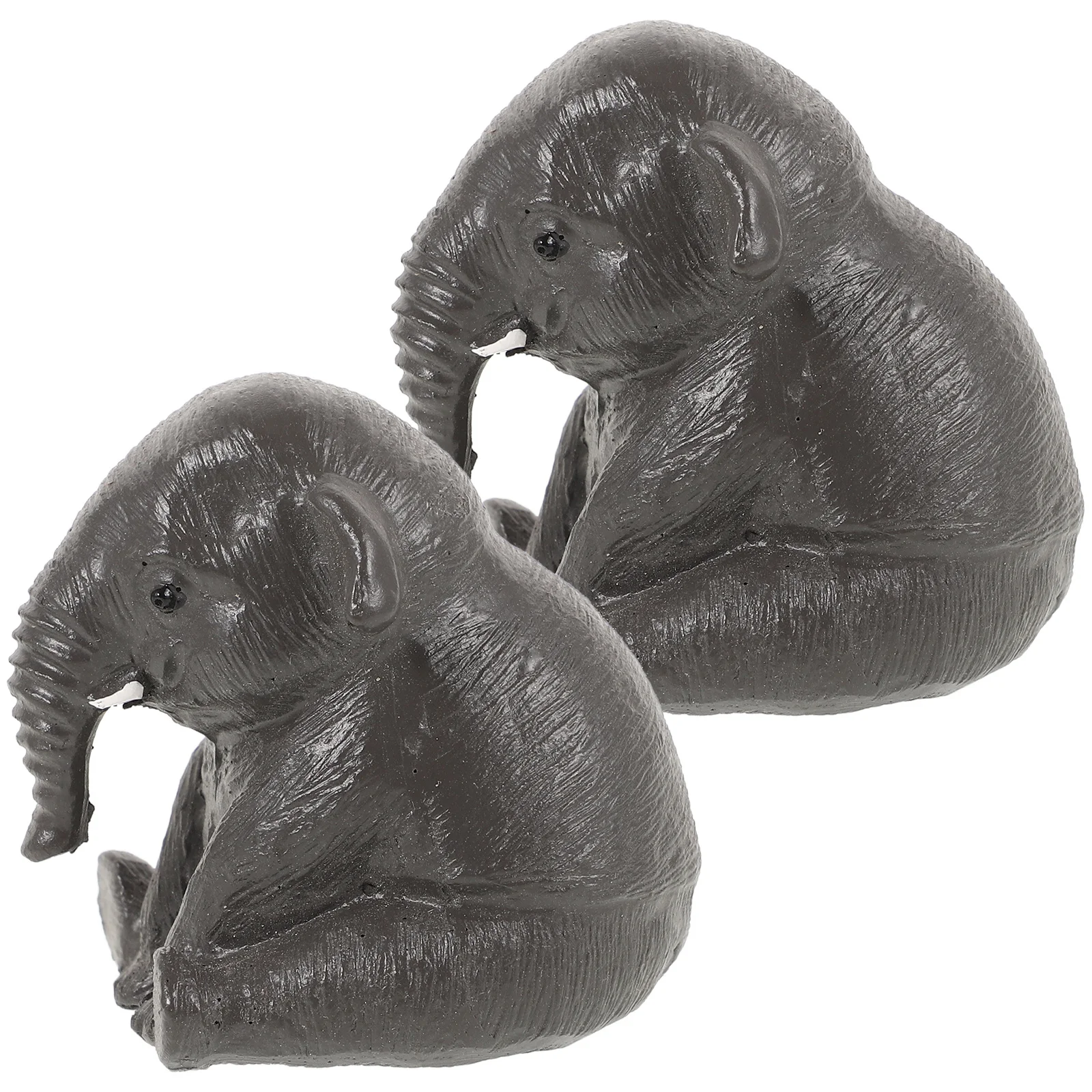 2pcs Mini Elephant Figurines Resin Animal Decor Miniature Garden Landscape Ornament For Dollhouse Cake Car Decoration Tiny Resin
2pcs Mini Elephant Figurines Resin Animal Decor Miniature Garden Landscape Ornament For Dollhouse Cake Car Decoration Tiny Resin