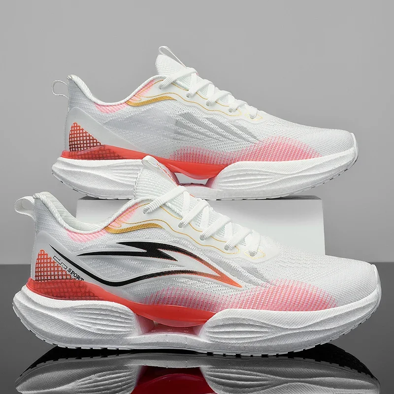 Флуоресцентные кроссовки для мужчин, тренировочные марафонские спортивные дышащие легкие женские удобные нескользящие кроссовки для отдыха
Флуоресцентные кроссовки для мужчин, тренировочные марафонские спортивные дышащие легкие женские удобные нескользящие кроссовки для отдыха