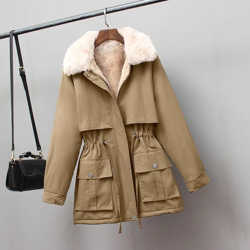 Nice New Autumn Winter Jacket Women Coat Fleece Parka Velvet Jackets Casual Female Windbreaker Outerwear Manteau Femme C-1
Nice New Autumn Winter Jacket Women Coat Fleece Parka Velvet Jackets Casual Female Windbreaker Outerwear Manteau Femme C-1