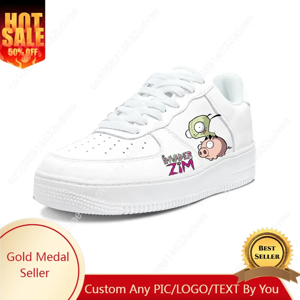Invader Zim Casual Shoes Platform Shoe Sneakers Mens Womens Teenager Flats Custom Made Sneaker 3D Graffiti Kateboarding Footwear
Invader Zim Casual Shoes Platform Shoe Sneakers Mens Womens Teenager Flats Custom Made Sneaker 3D Graffiti Kateboarding Footwear